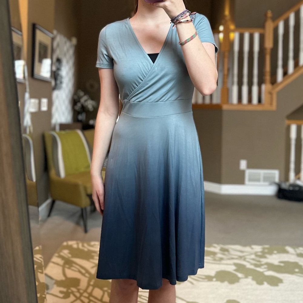 Mini Blue Dress Light Sun